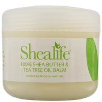 shea life body butters 100 shea butter and tea tree oil balm 100g