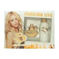 shakira live gift set 80ml edt 150ml deodorant spray