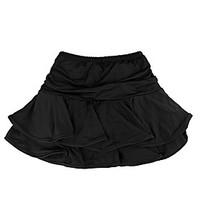 shall we latin dance tutus skirts children training milk fiber ruffles ...