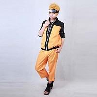 Shippuden Naruto Uzumaki Cosplay Costume