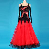 Shall We Ballroom Dance Dresses Women Crystals/Rhinestones 1 Piece Dress