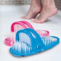Shower Feet: Foot Scrubber with built-in Pumice Stone (2 pack)