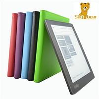 shy bear litchi style slim smart pu leather cover case for kobo aura 6 ...