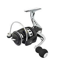 SHISHAMO Spinning reel Full Metal Body 5.5:1, 121 Ball Bearings with One Way Clutch Spinning Reel, Left Right Hand Exchangble