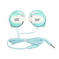 Shini Headphones 3.5mm Headset EarHook Earphone For Mp3 Player Computer Mobile Telephone Earphone