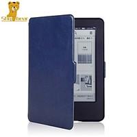 shy bearcrazy horse leather cover case for amazon new kindle 2014 touc ...
