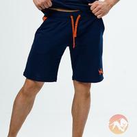 shorts navy orange large