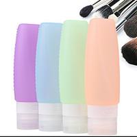 shampoo shower gel bottle emulsion silicone material portable storage  ...