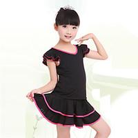 Shall We Children Training 2 Pieces Top / Skirt Children Dance Clothes
