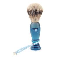 Shave Brush Silvertip - Blue 1pc