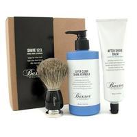 Shave 1.2.3 Set: Shave Formula + Balm + Brush 3pcs