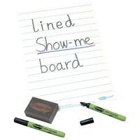 Show-me Super Tough A4 Lined Boards, Pens and Erasers (Pack of 100)