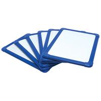 Show-Me Magnetic Dry Wipe Boards, Double-Sided Gridded/Plain 350 x...