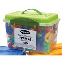 show me magnetic letters upper case tub of 286