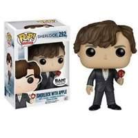 sherlock holmes with apple limited edition pop vinyl figure