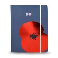 Shimmer Poppy 2016 A6 Diary