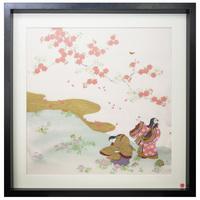 Shogun Designs Textile Screen Print - Tales Of Genji