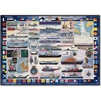 Ships And The Sea Jigsaw Puzzle