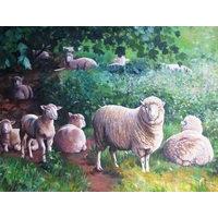 Sheep in Shade - 1000 Piece Jigsaw Puzzle