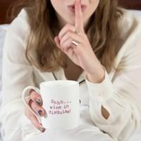 Shhh...Wine In Disguise Mug