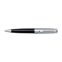 Sheaffer 300 Glossy Black Barrel with Bright Chrome Cap Ballpoint Pen
