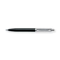 Sheaffer Sentinel Black Barrel and Brushed Chrome Cap Ballpoint Pen