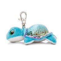 Shelleeturtle Aqua Mini Key Clip 3in