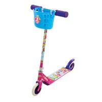 Shopkins Collectible In Line Scooter with 6 Collectible Shopkins and Basket