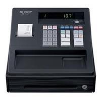 sharp cash register 30 standard keys led display 3 aa batteries black  ...