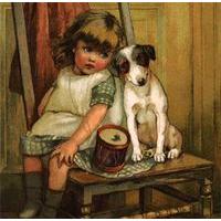 Sharing a chair blank card