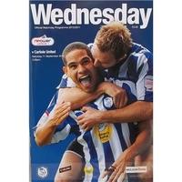 sheffield wednesday v carlisle utd league 1 11th sept 2010