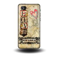 shabby chic 3 personalised phone cases