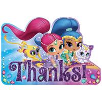 Shimmer & Shine Thank you Cards