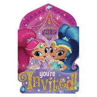 Shimmer & Shine Party Invitations