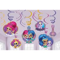 Shimmer & Shine Swirl Party Decorations