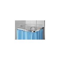 Shower Curtain Anti-Mould, incl. Hooks, in various colours Wenko