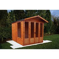 Shire Parham Double Door Summerhouse - 7 x 7 ft