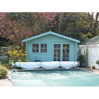 Shire Abbeyford Double Door Garden Cabin - 14 x 12 ft
