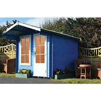 Shire Crinan Garden Cabin With Overhang - 10 x 10 ft