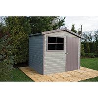 shire wroxham timber apex shed 8 x 6 ft