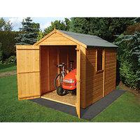 Shire Warwick Tongue & Groove Double Door Shed - 8 x 6 ft