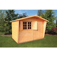 Shire Tongue & Groove Security Cabin - 10 x 8 ft