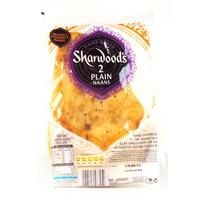 Sharwoods Plain Naan 2 Pack