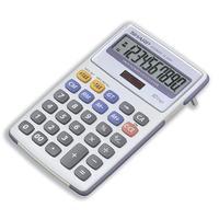 sharp 10 digit calculator tax desktop batterysolar power