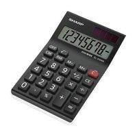 Sharp EL310AX Entry Level Desktop Calculator 8-Digit (Black/White)