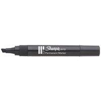 sharpie w10 permanent marker chisel tip 12 5mm line black pack of 12 p ...