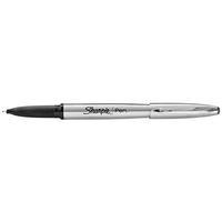 Sharpie Fineliner Pen Steel 0.8mm Tip 0.4mm Line (Black)