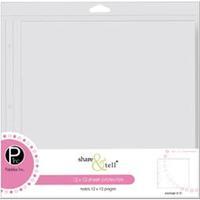 share tell 12x12 page protectors 20pkg 245049