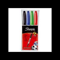 Sharpie 4 Pack Assorted Fine Marker Pens