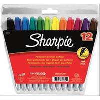 sharpie fine point permanent markers assorted colours 233858